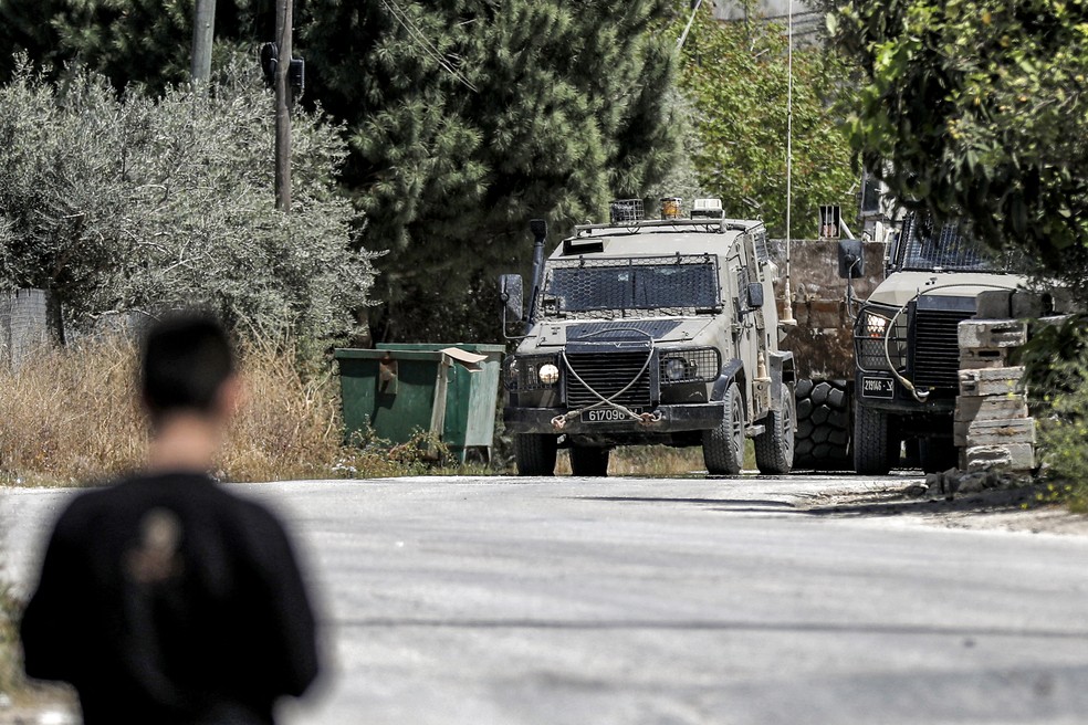 Exército israelense instalou novos postos de controle nos últimos meses — Foto: Mohammed Mansour / AFP