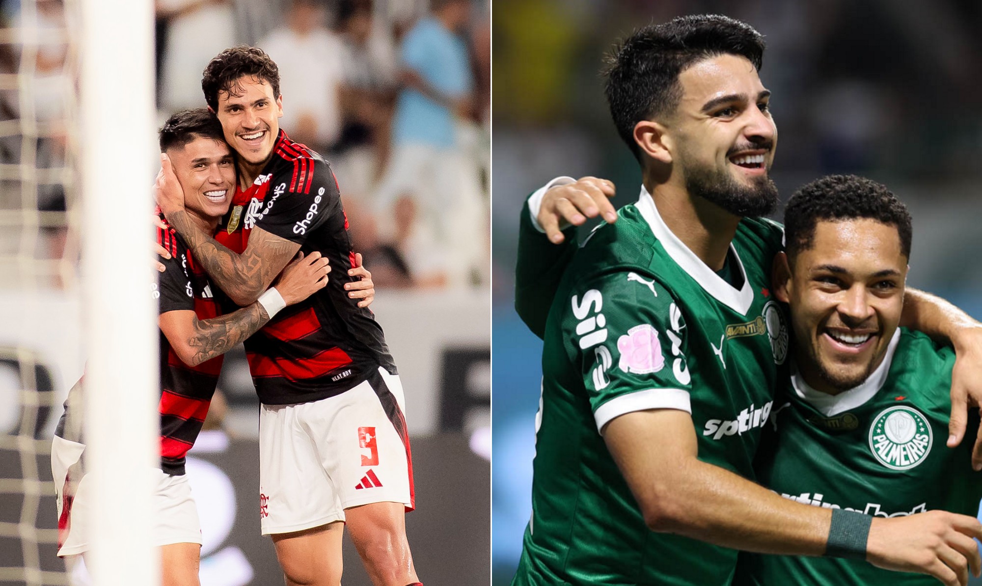 Soluções ofensivas de Flamengo e Palmeiras serão colocadas à prova em 'final antecipada' do Brasileirão