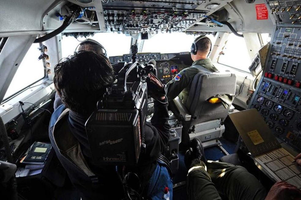 Cabine do avi�o do fim do mundo � Foto: U.S. Air Force/Josh Plueger