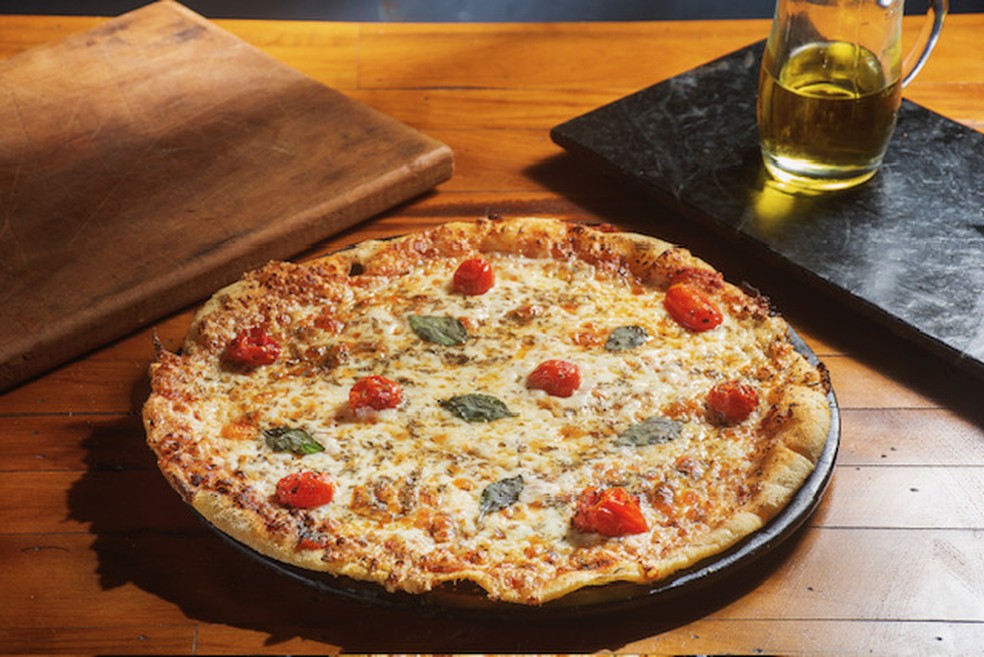 Sem Culpa Gastronomia: pizzas sem glúten e sem lactose — Foto: Divulgação