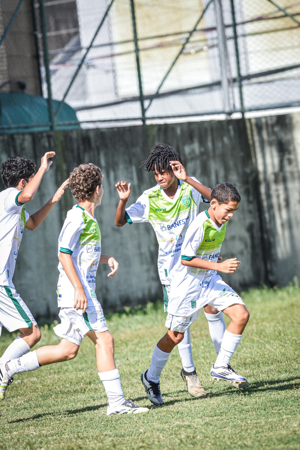 Meninos da base do Porto Vitória — Foto: Divulgação/Bruno Aguiar/Porto Vitória