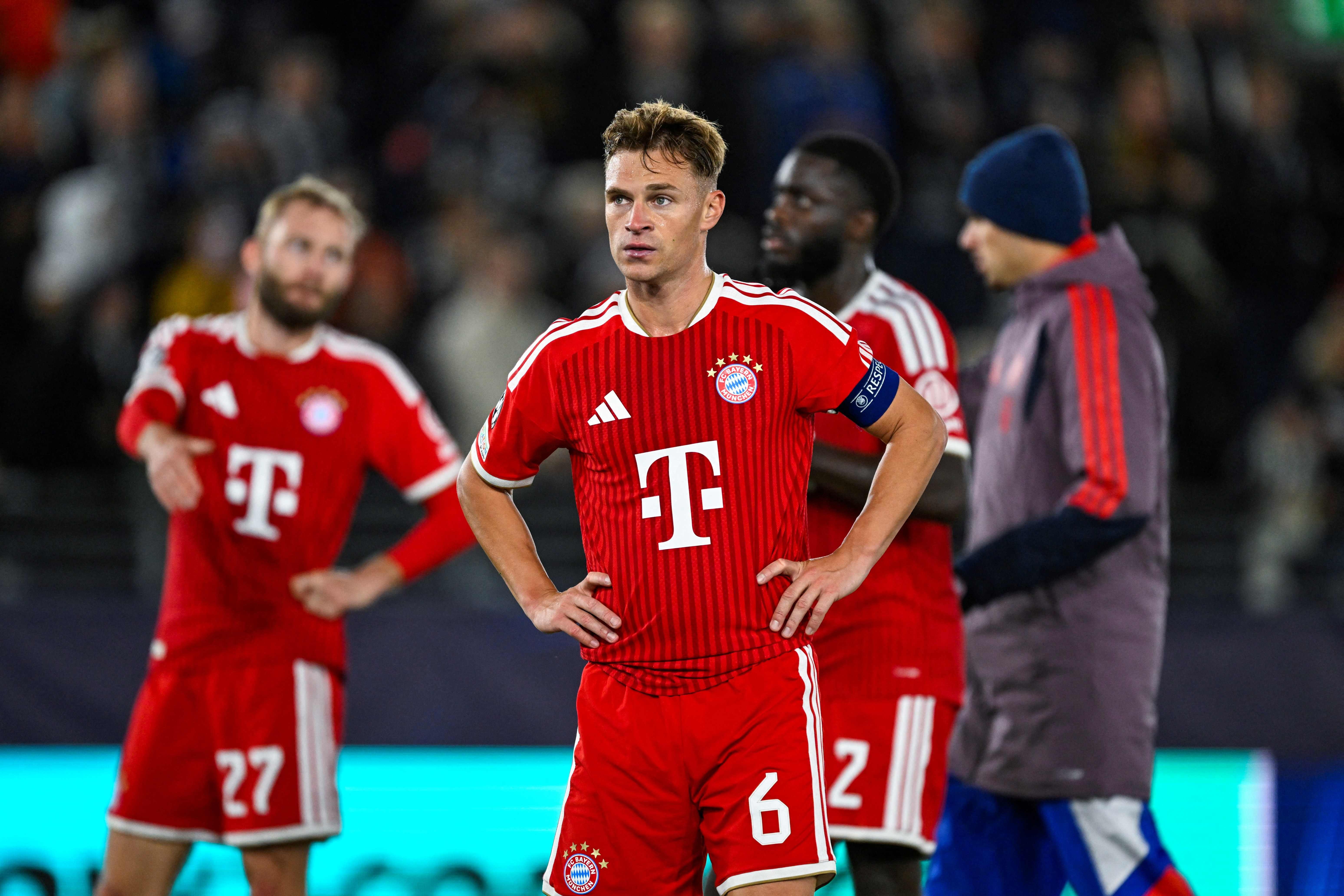 Kimmich desfalca Bayern contra o Arsenal na Liga dos Campeões após morte na família