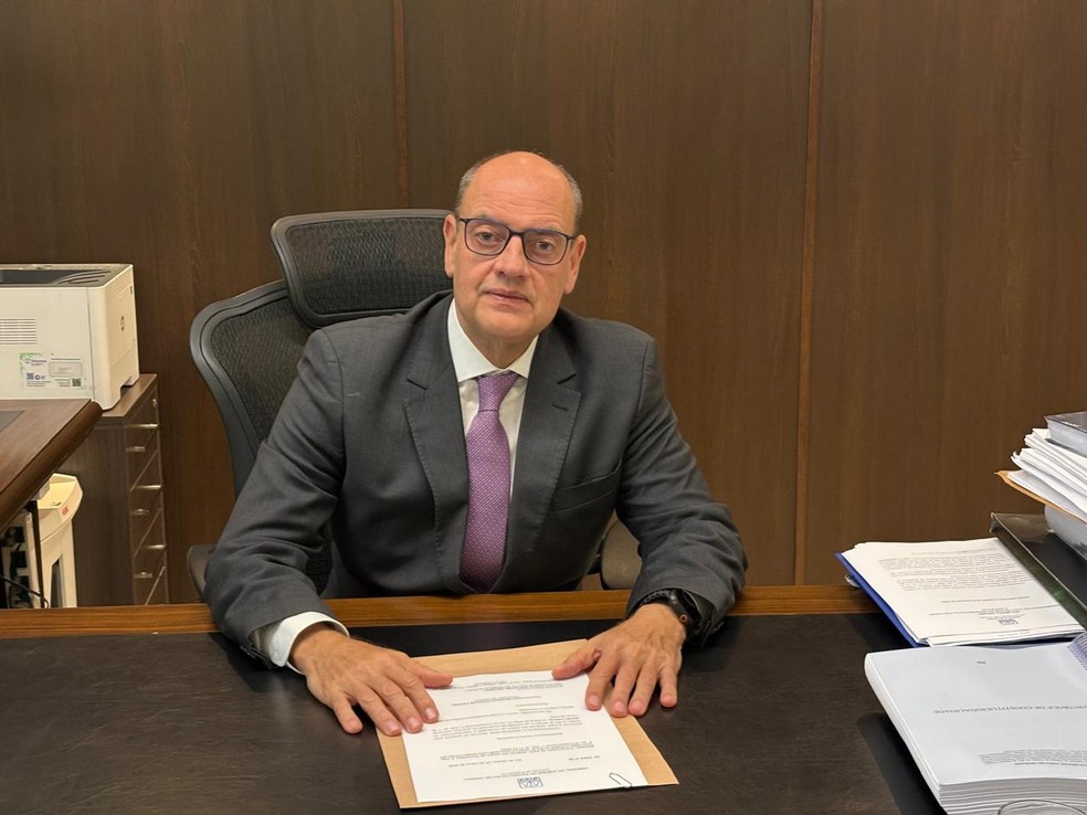Ricardo Couto fez novas mudanças em cargos estratégicos do governo estadual — Foto: Vera Araújo 25/03/2026