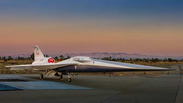 Avi&atilde;o supers&ocirc;nico X-59 da Nasa sobrevoar&aacute; cidades para provar que &eacute;  silencioso