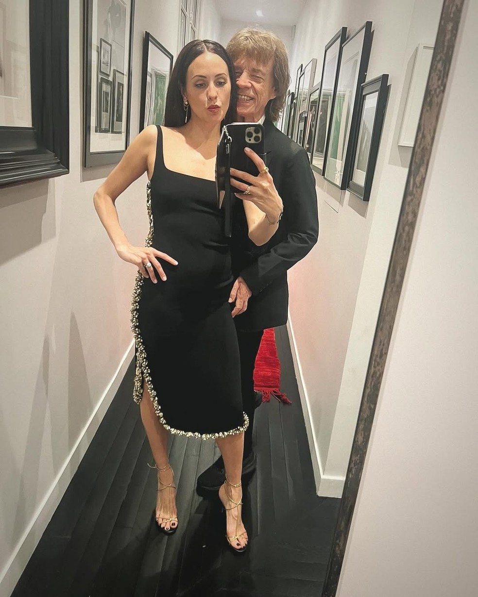 A história de Melanie Hamrick, mãe do caçula de Mick Jagger e ex-bailarina americana — Foto: Reprodução Instagram