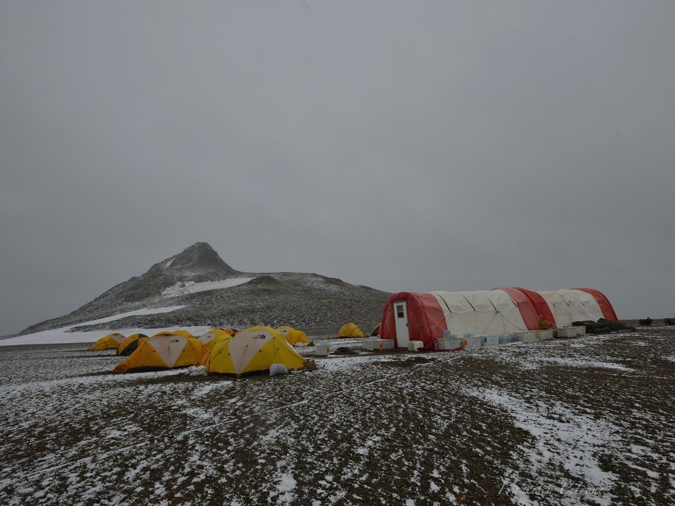 Cientistas de seis países partem hoje do Brasil para uma expedição de dois meses na Antártica — Foto: Arquivo pessoal/José João Lélis de Souza