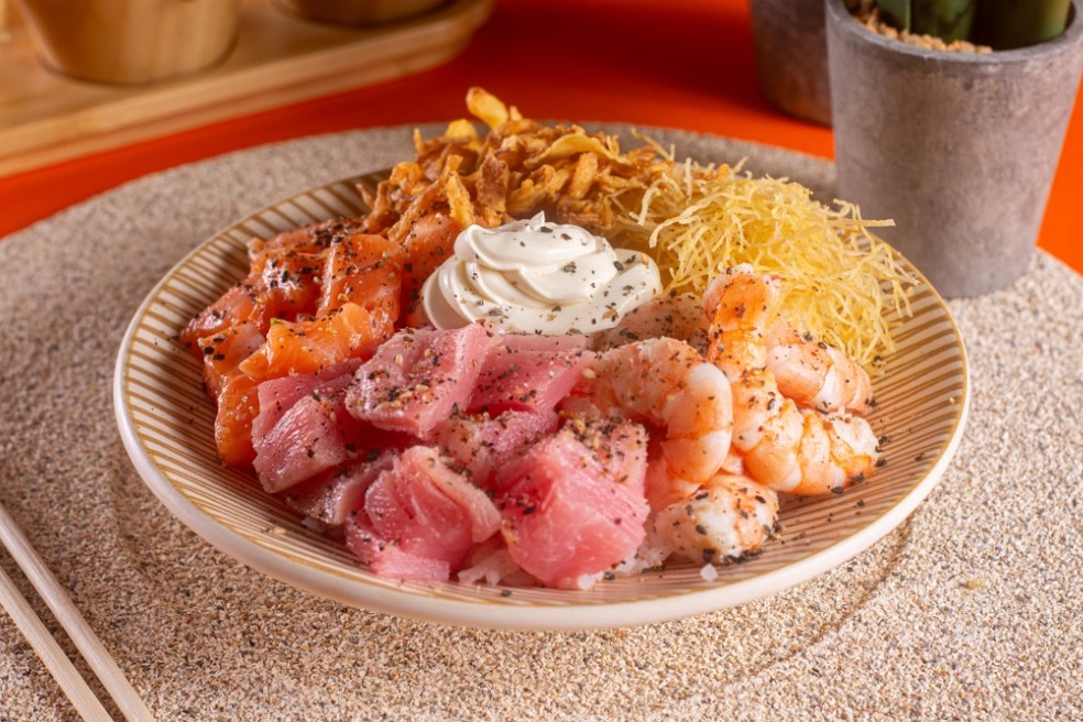 Poke do Delas Bowl — Foto: Divulgação