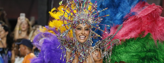 Desfile da Vila Isabel — Foto: Marcelo Theobald / Agência O Globo