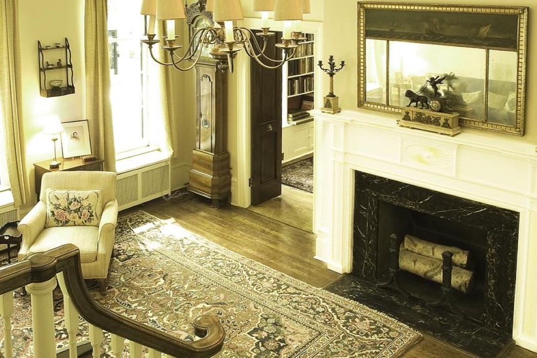 Uma parte de uma das salas da casa de Madonna — Foto: Reprodução