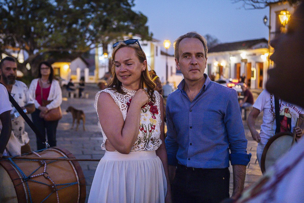 O casal Maria Vragova e Luiz Gustavo Carvalho, criadores do evento — Foto: Divulgação