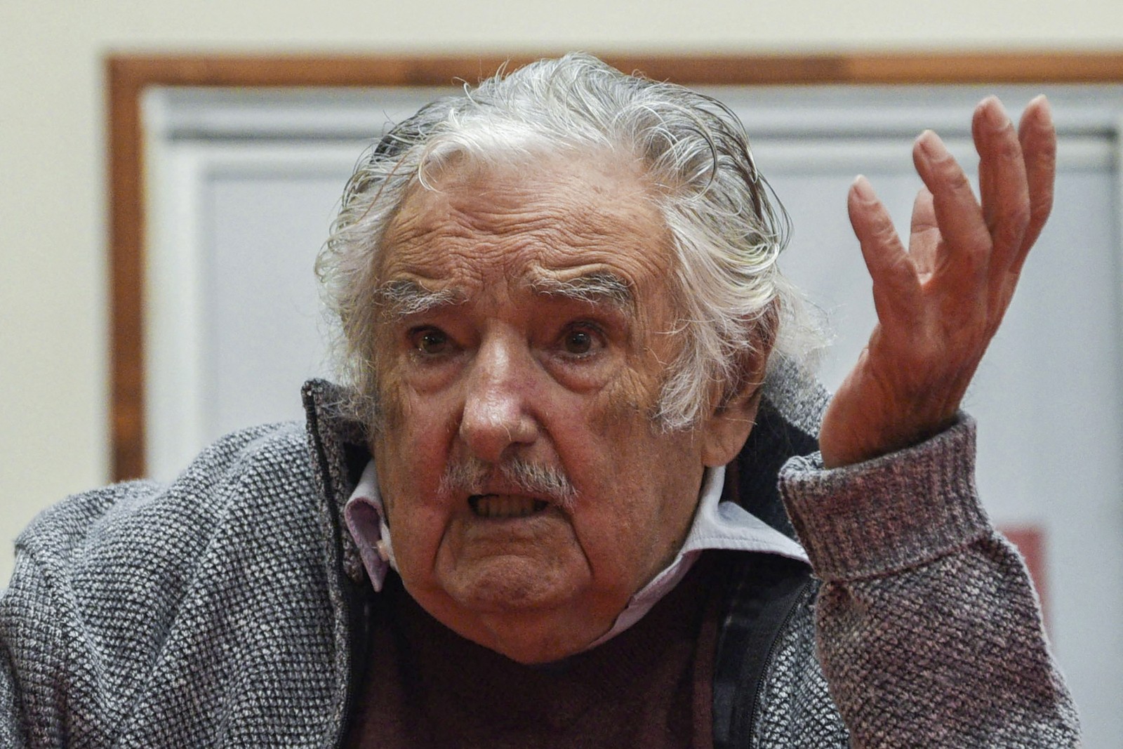 Ex-presidente do Uruguai e ícone da esquerda, José Mujica — Foto: AFP