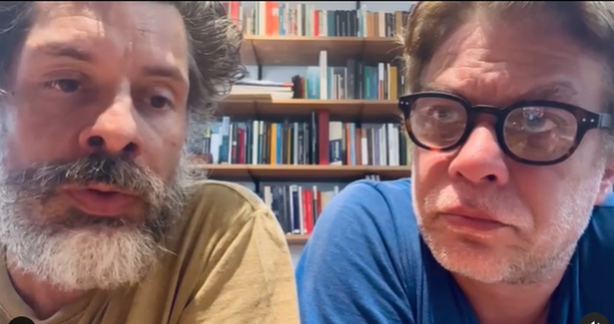 Daniel Alvim e Fábio Assunção gravam vídeo para explicar briga em bar ...