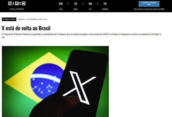 'Derrota para Musk': como a imprensa internacional repercutiu a volta ...