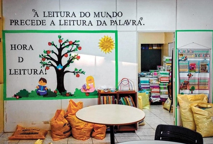 Sala de leitura do DF