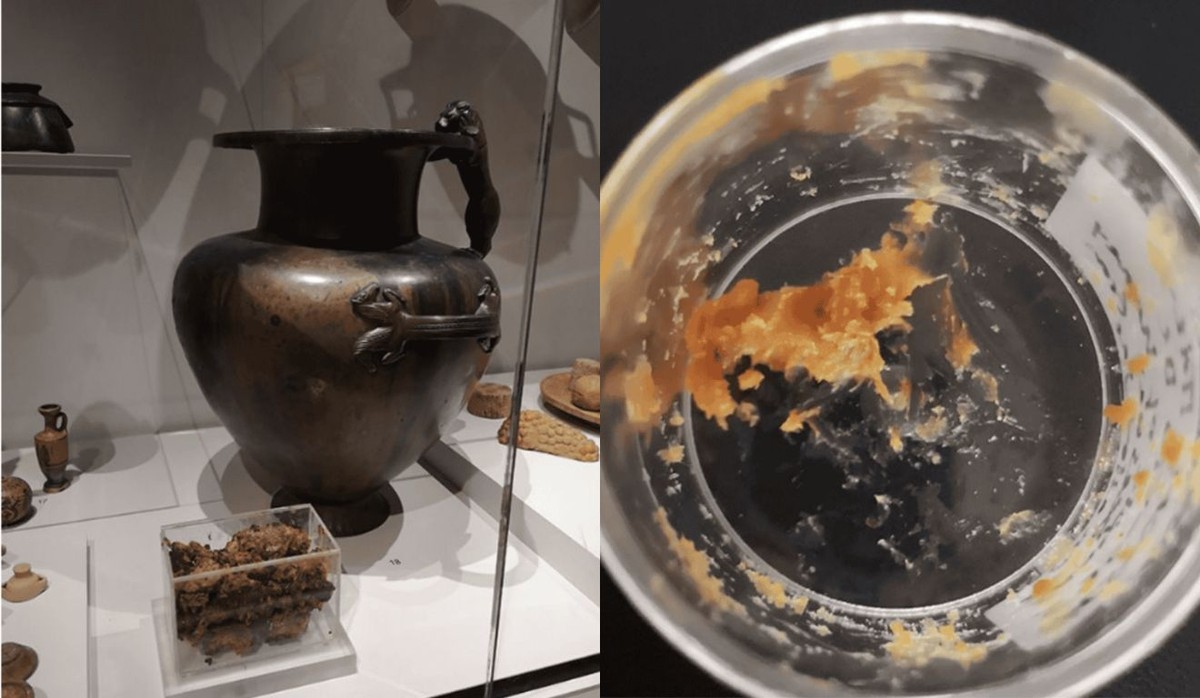 At the end of 70 years of mystery, scientists discover what was in the jars for 2500 years in Italy