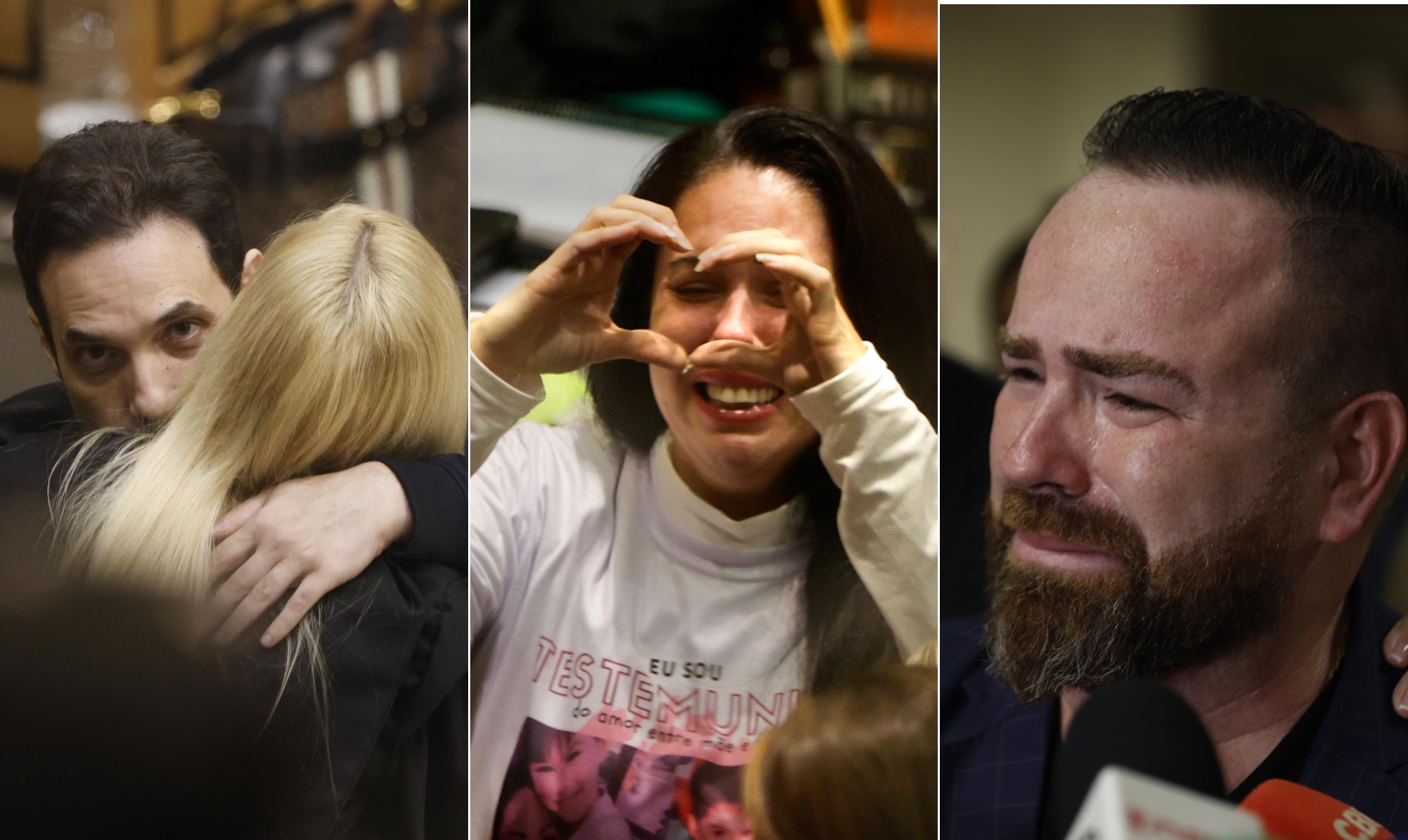 Pai de Henry chora enquanto réus comemoram decisão: Monique deixa a prisão após adiamento do júri e defesa de Jairinho alcança objetivo