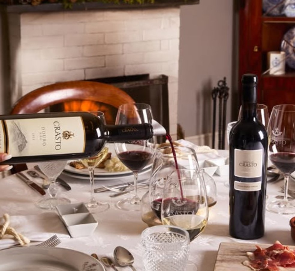 Os vinhos Crasto Reserva Vinhas Velhas e o Quinta do Crasto Vinha Maria Teresa — Foto: Divulgação