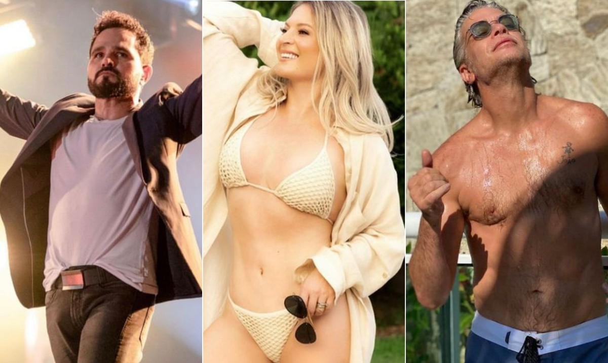 Os 8 famosos que perderam mais de 10 quilos depois dos 40 anos; veja o antes e o depois
