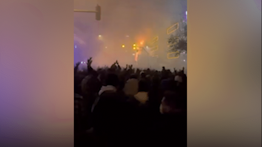 Protestos antigovernamentais se espalham pela maioria das províncias do Irã — Foto: Reprodução / Redes sociais