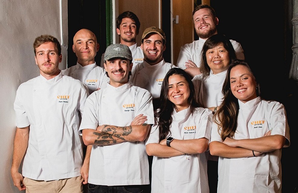 Participantes do Chef Por Um Dia — Foto: Divulgação / Foto de Alex Woloch