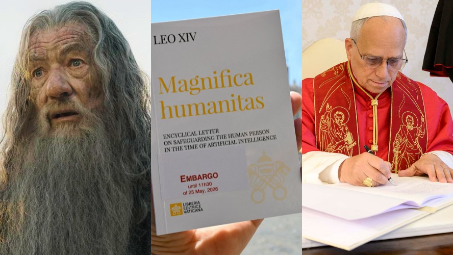 O Papa é (cultura) pop: Primeira encíclica de Leão XIV traz citação de Gandalf, personagem de Tolkien; entenda