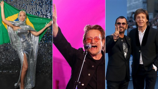 Beyoncé, U2, Paul McCartney e Ringo Starr: veja quais shows podem suceder Madonna no Rio 