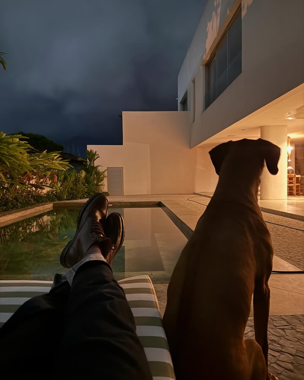 Mansão de João Vicente de Castro — Foto: Reprodução/Instagram