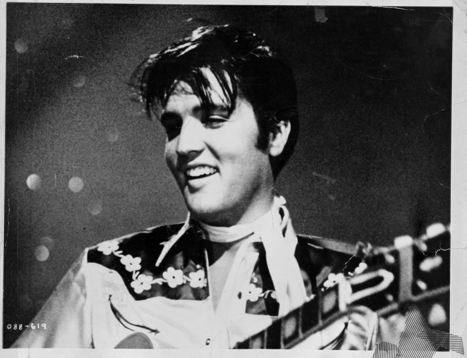 O cantor e ídolo do rock Elvis Presley — Foto: Arquivo