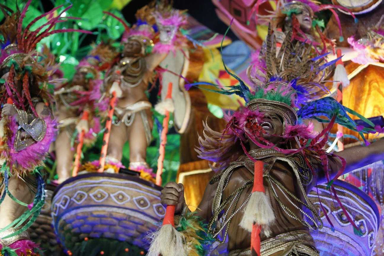 Desfile da Mangueira — Foto: Marcelo Theobald / Agência O Globo
