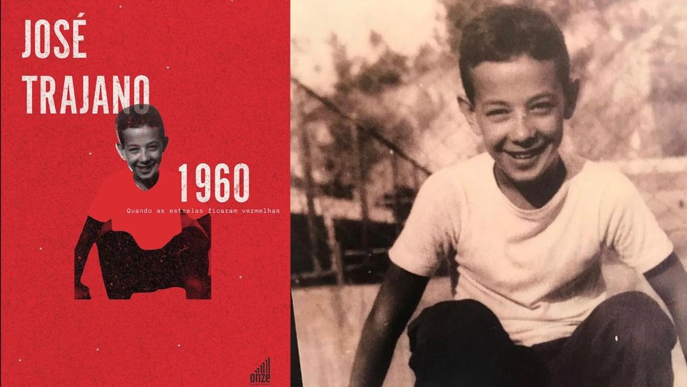 Capa do livro '1960: Quando as estrelas ficaram vermelhas' traz foto de José Trajano na infância — Foto: Divulgação