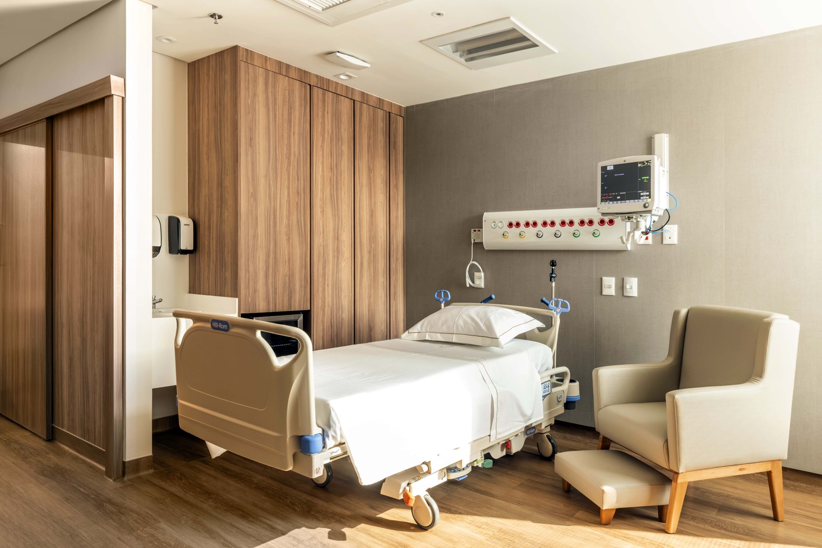 Maternidade Star disponibiliza três tipos de acomodações: apartamentos, suítes luxo e suítes presidenciais. — Foto: Divulgação