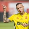 Everton Cebolinha durante treino do Flamengo, no Ninho do Urubu - Marcelo Cortes/Flamengo/Divulgação