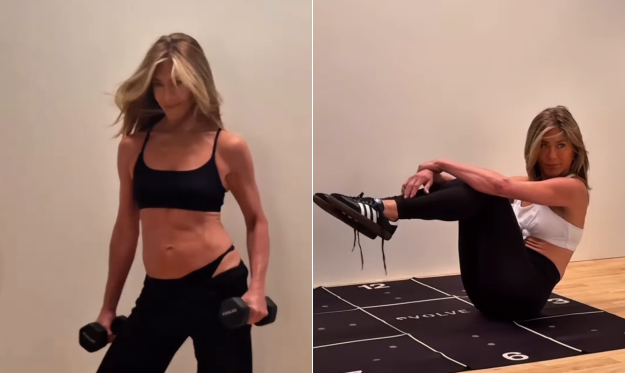 Água morna com limão, ovos e nada de lipo: o segredo para Jennifer Aniston alcançar um abdômen 'inacreditável'