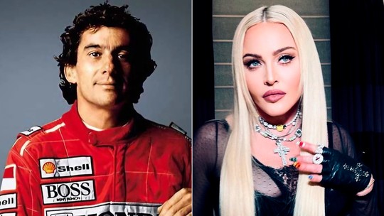 Web resgata foto de Ayrton Senna ouvindo Madonna: 'Coisa mais linda'