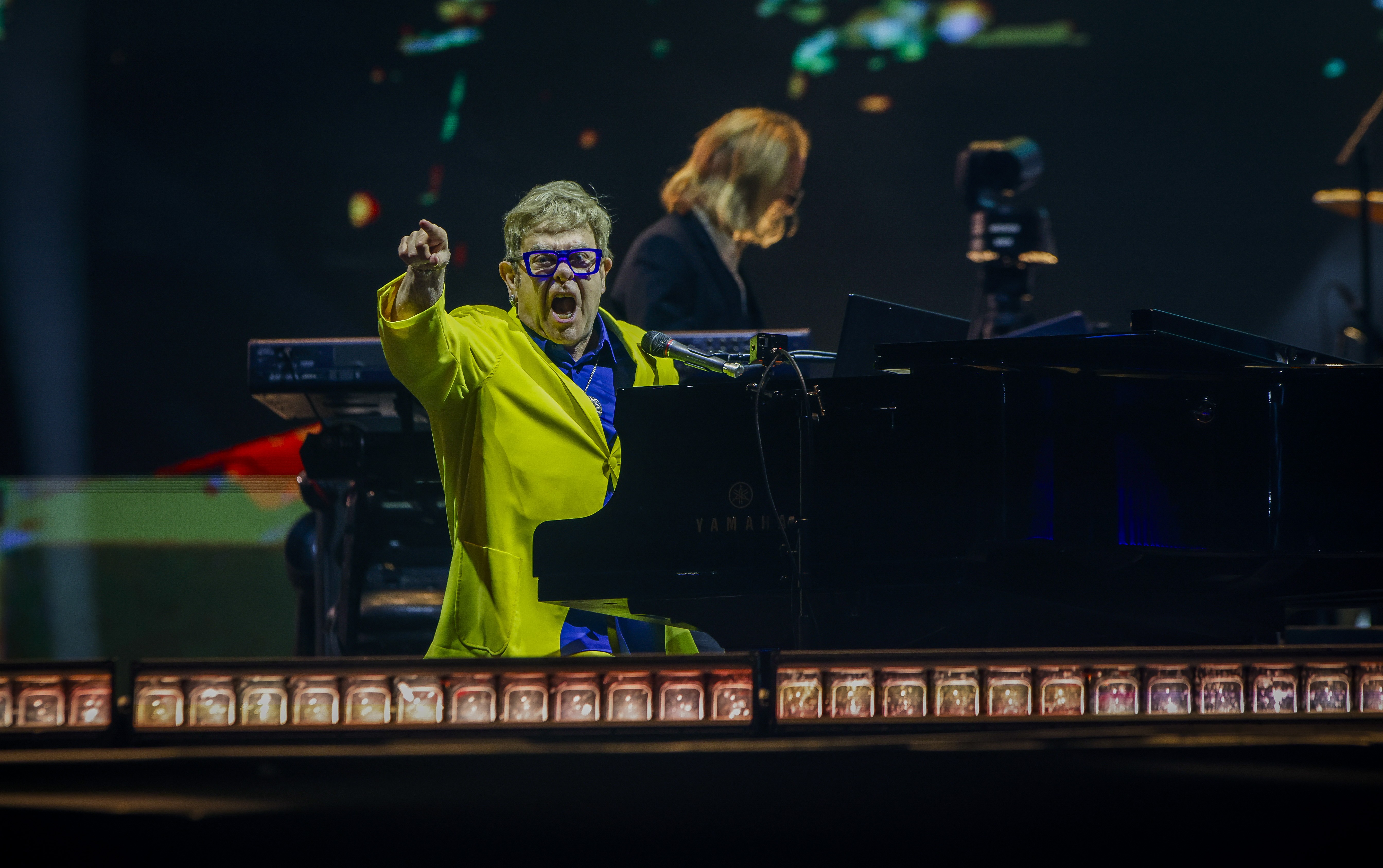Crítica: Em provável despedida, Elton John desfila repertório clássico à frente de banda afiada no Rock in Rio - Foto
