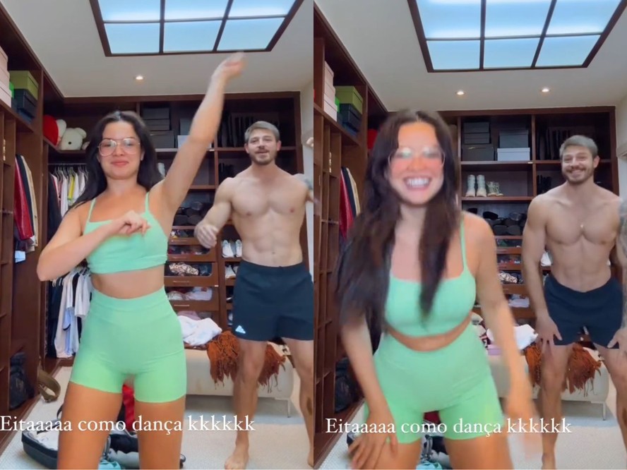 Juliette posta fazendo coreografia com o namorado atleta: 'Eita