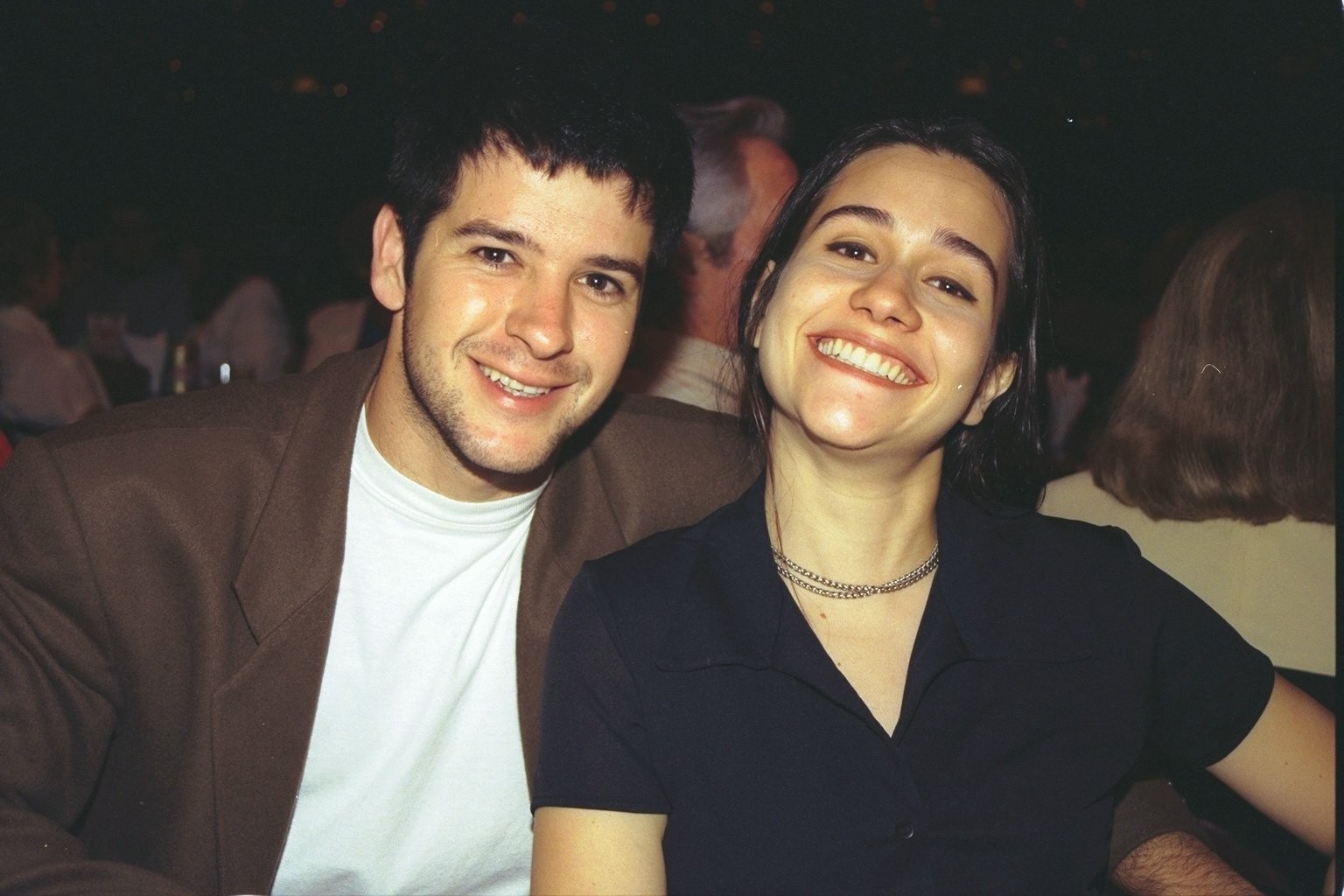     Alessandra Negrini e Murilo Benicio participaram das gravações da série "meu querido"em 1995. Eles ficaram juntos por quatro anos e tiveram um filho chamado Antonio Negrini. - Foto: Luiz Eduardo Pérez