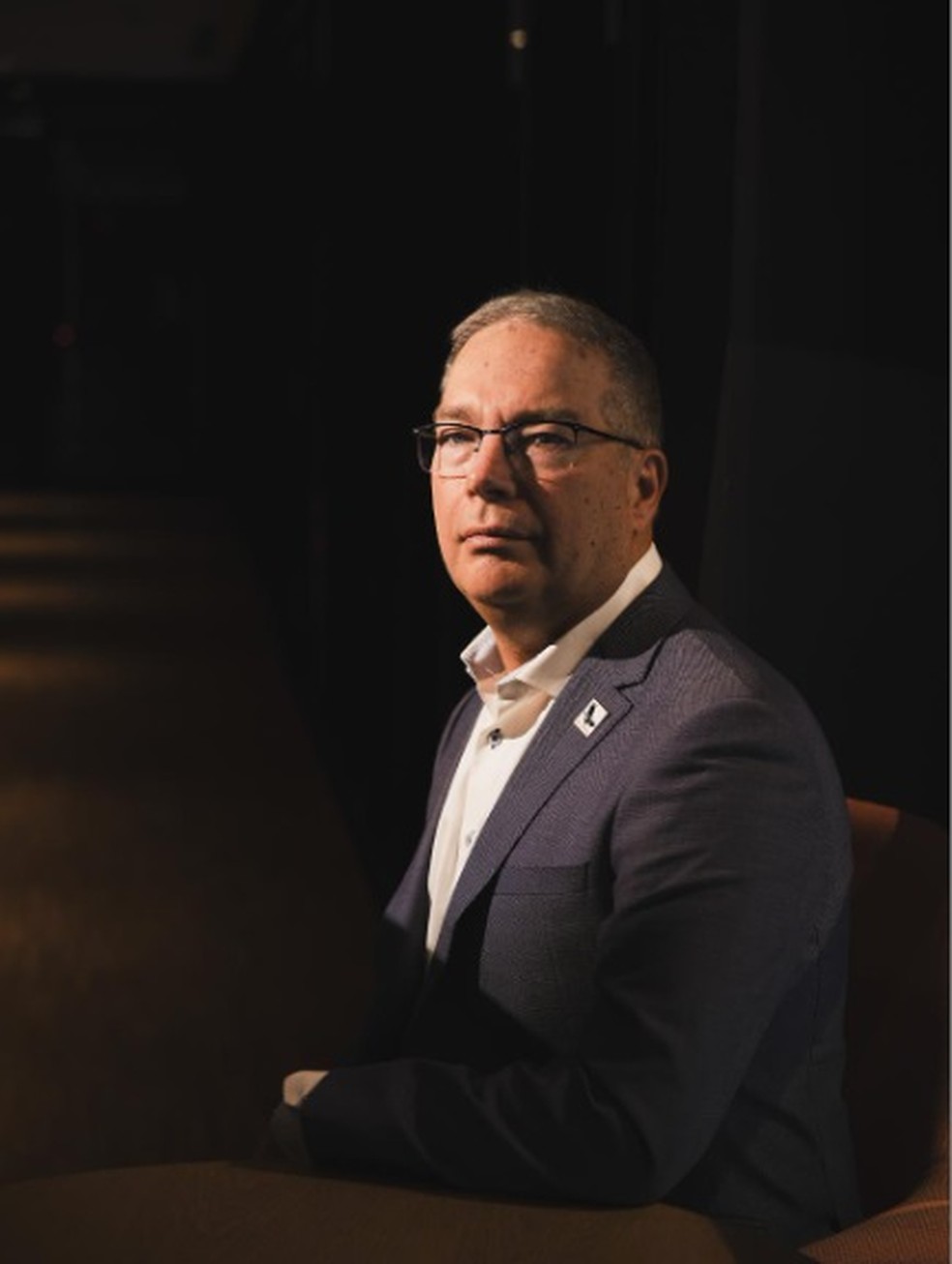 Kevin Lynn trabalha há anos para limitar vistos para trabalhadores estrangeiros qualificados — Foto: Greg Kahn/The New York Times.