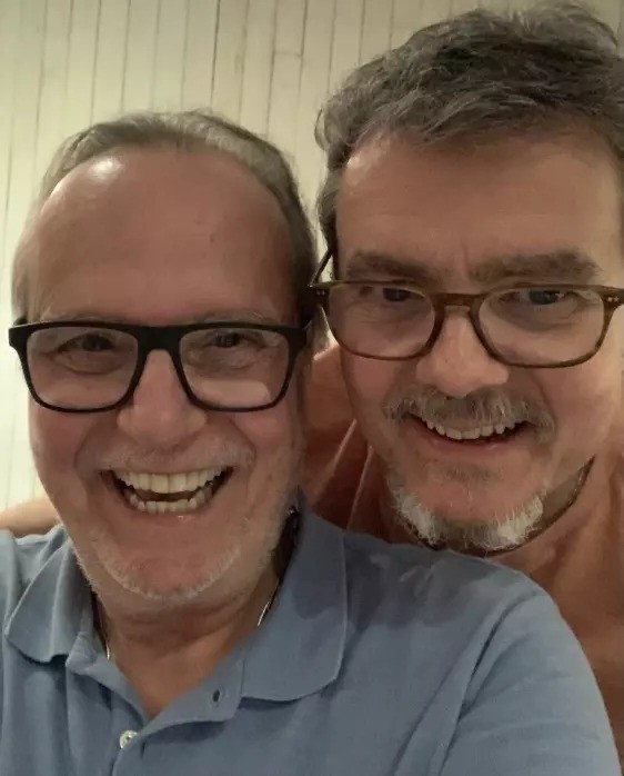 Tato Gabus Mendes e Cassio Gabus Mendes são irmãos  — Foto: Reprodução/Instagram