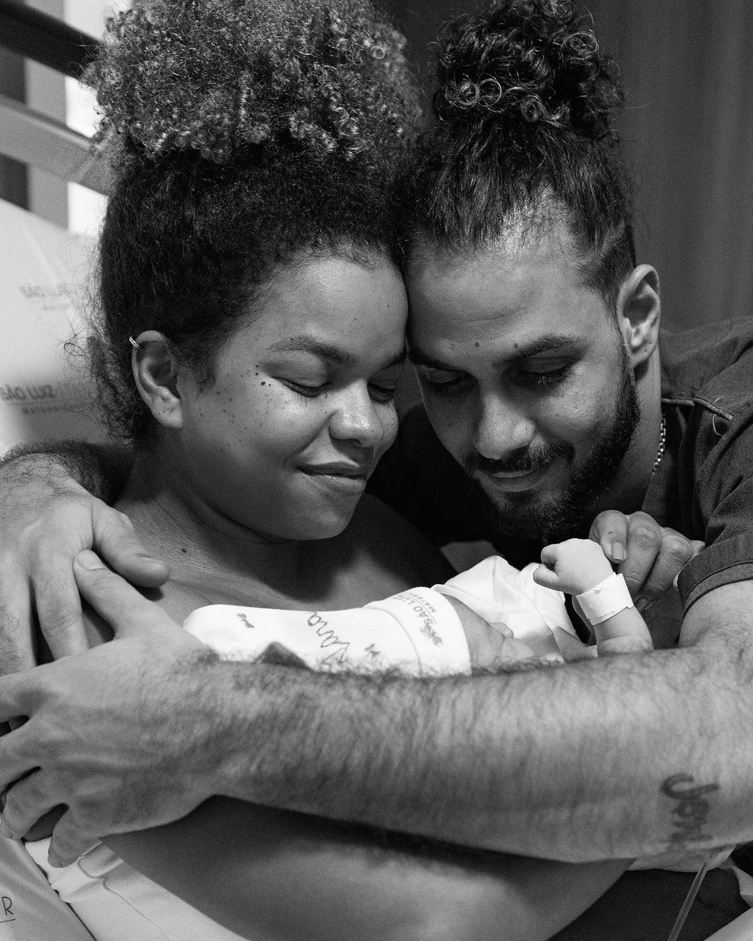 Lara, filha de Jeniffer Nascimento e Jean Amorim, nasceu em dezembro de 2023 — Foto: @katiarochafotografa