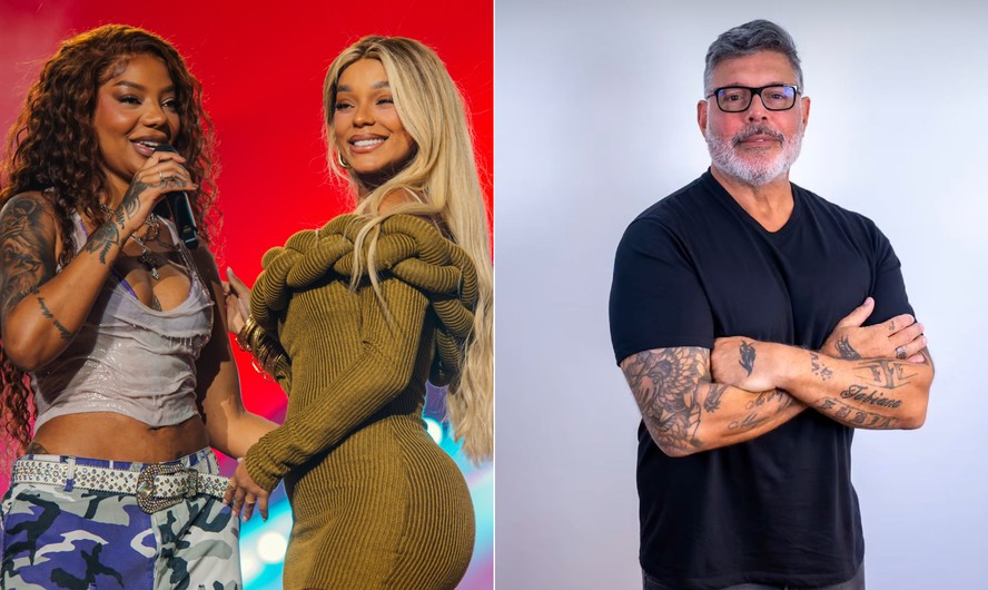 Ludmilla e Brunna Gonçalves contra Alexandre Frota