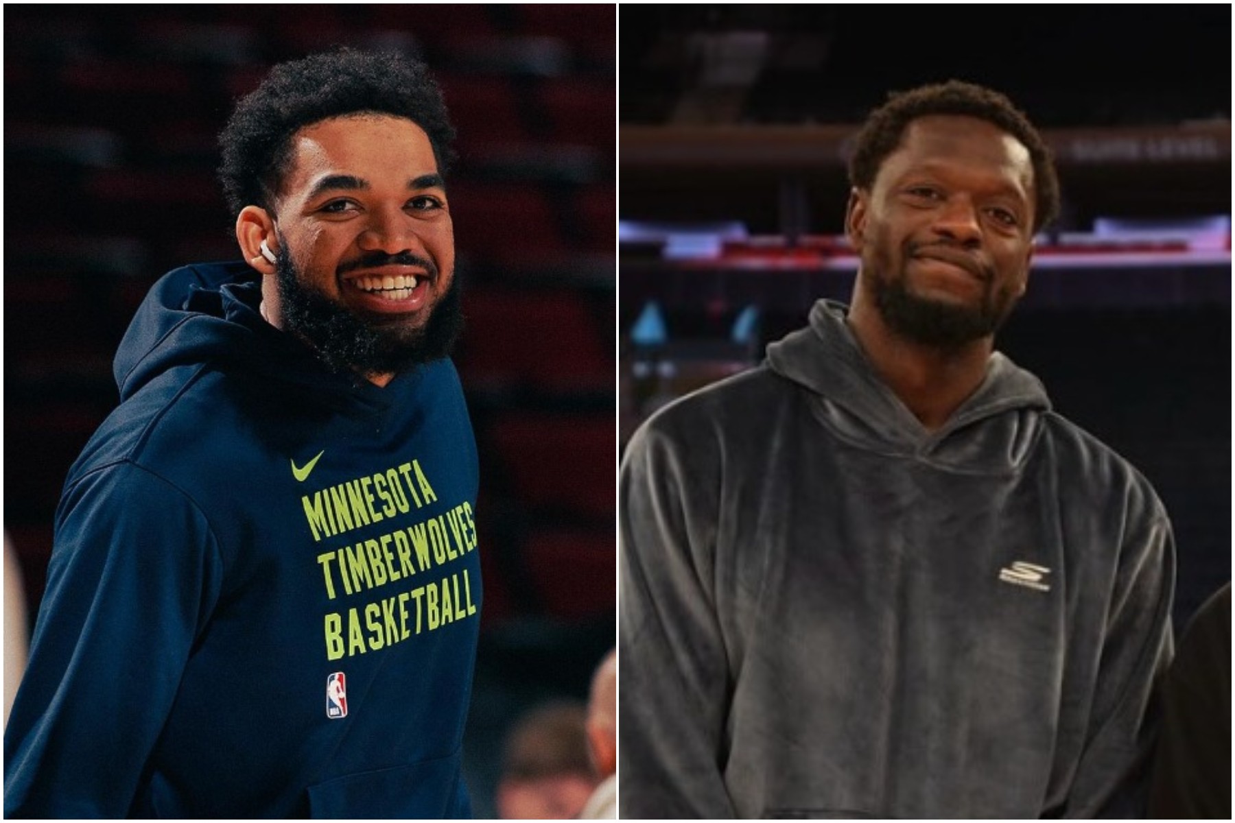 Mega-troca na NBA leva Karl-Anthony Towns para os Knicks e Julius Randle para os Timberwolves