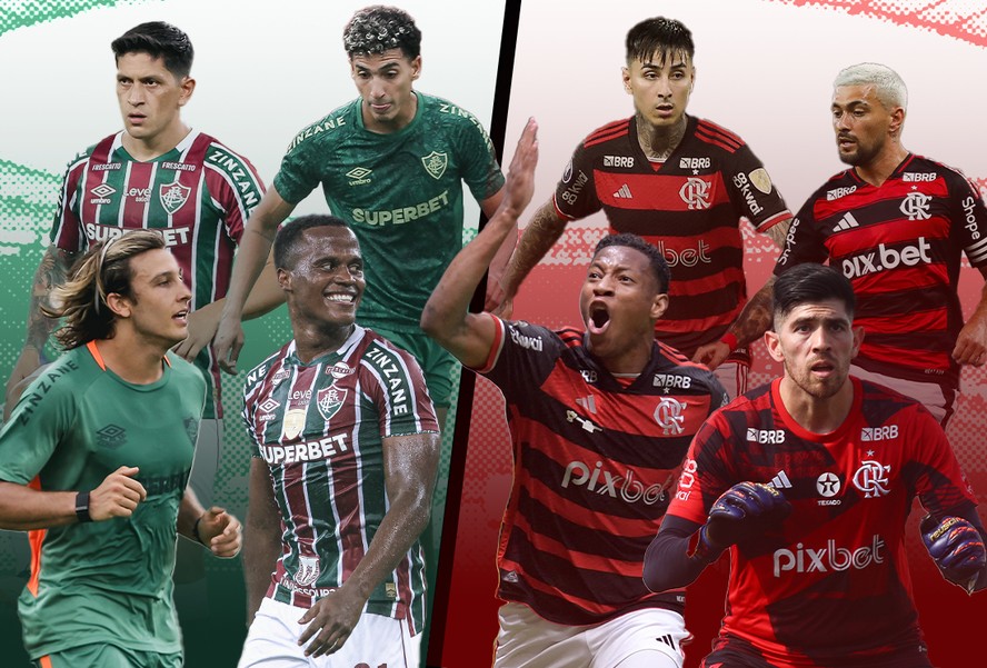 Os estrangeiros que devem ser titulares no Fla-Flu pelo Carioca