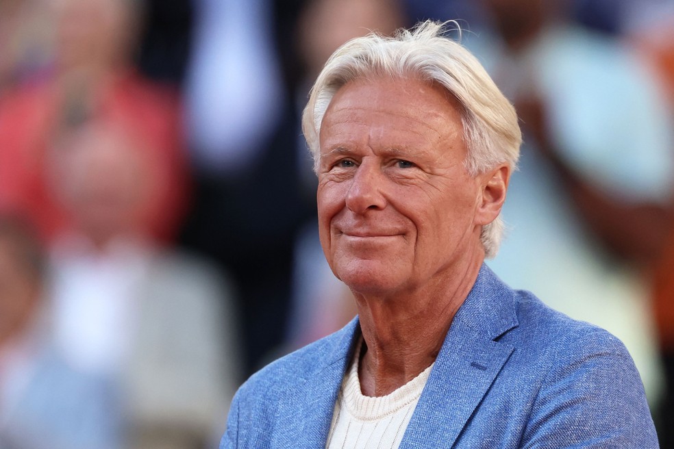 Bjorn Borg fala, em autobiografia, sobre câncer de próstata e luta contra o vício em cocaína — Foto: Emmanuel Dunnand/AFP