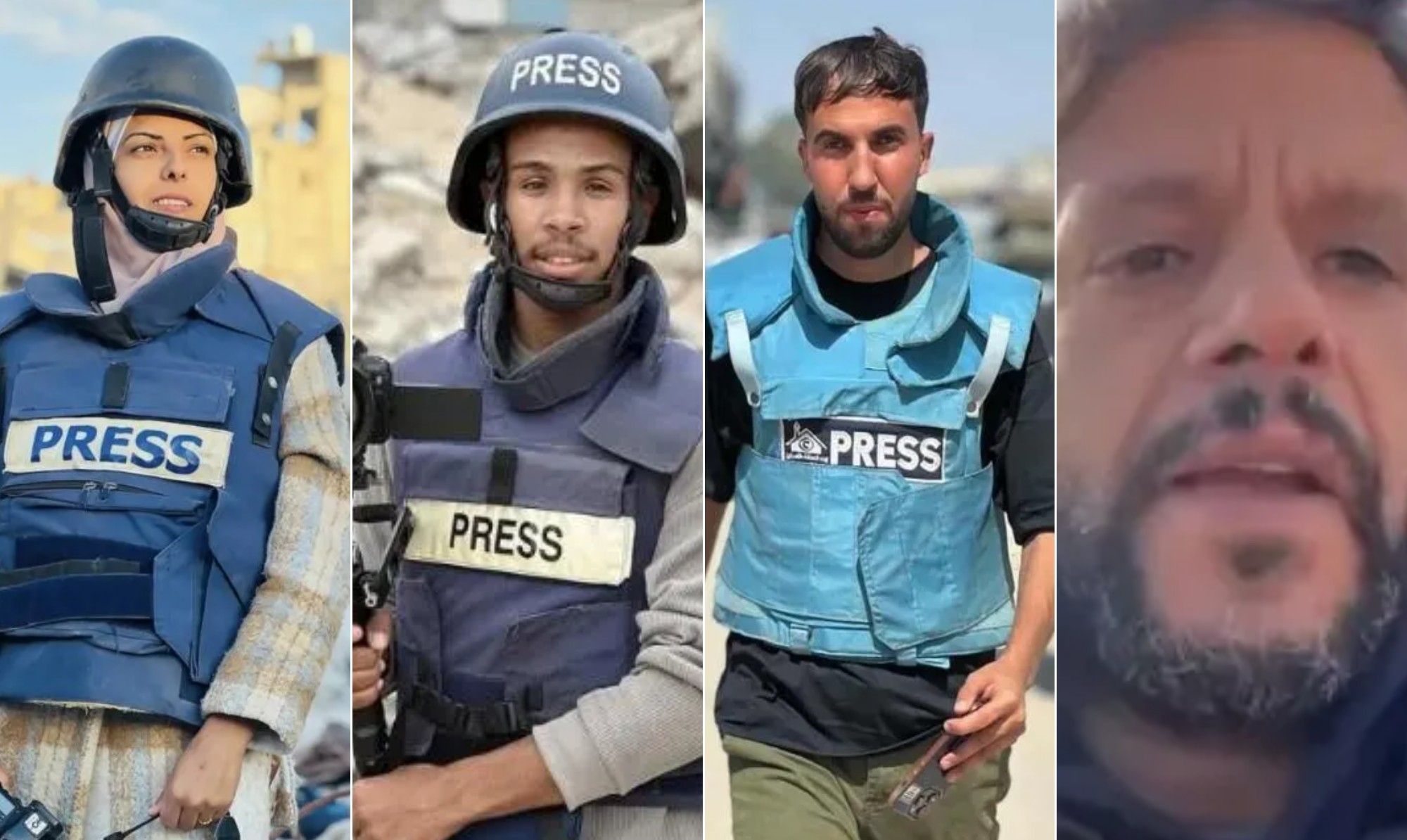 Saiba quem são os quatro dos cinco jornalistas mortos em ataque israelense a hospital em Gaza