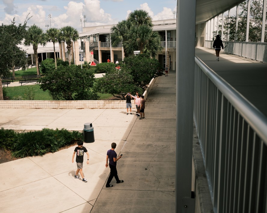 Campus da Timber Creek High School, em Orlando, no estado americano da Flórida