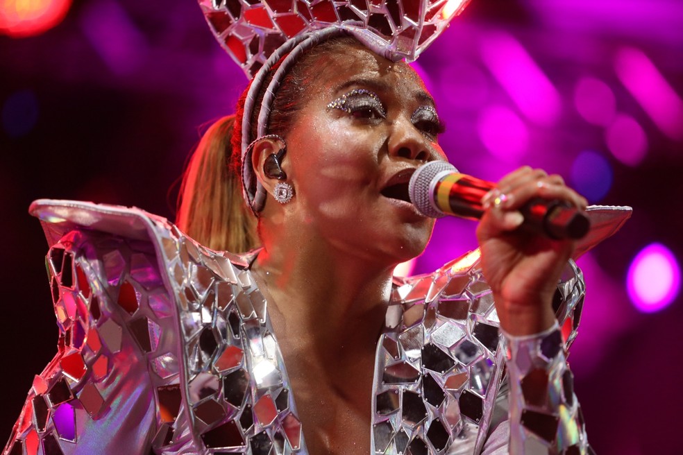 Gaby Amarantos foi premiada com o Grammy Latino  Foto: Divulgao