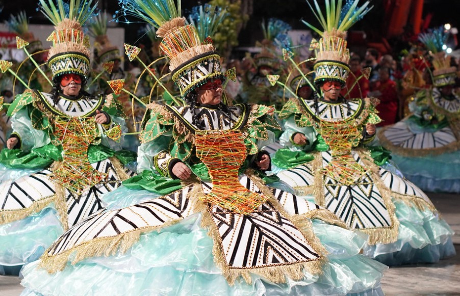 Desfile da Unidos de Padre Miguel — Foto: Bianca Santos/Riotur