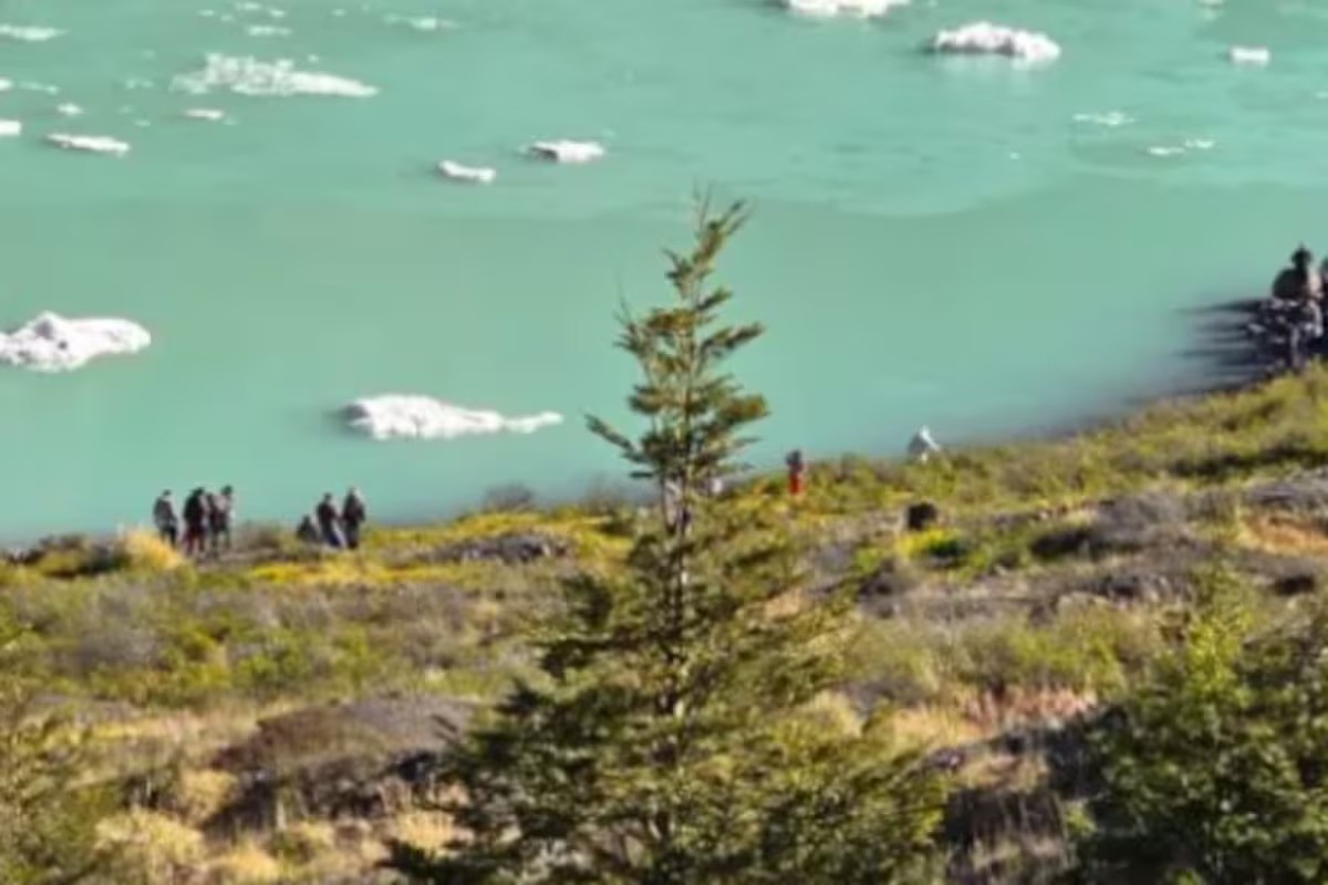 Turistas brasileiros invadem área proibida em parq