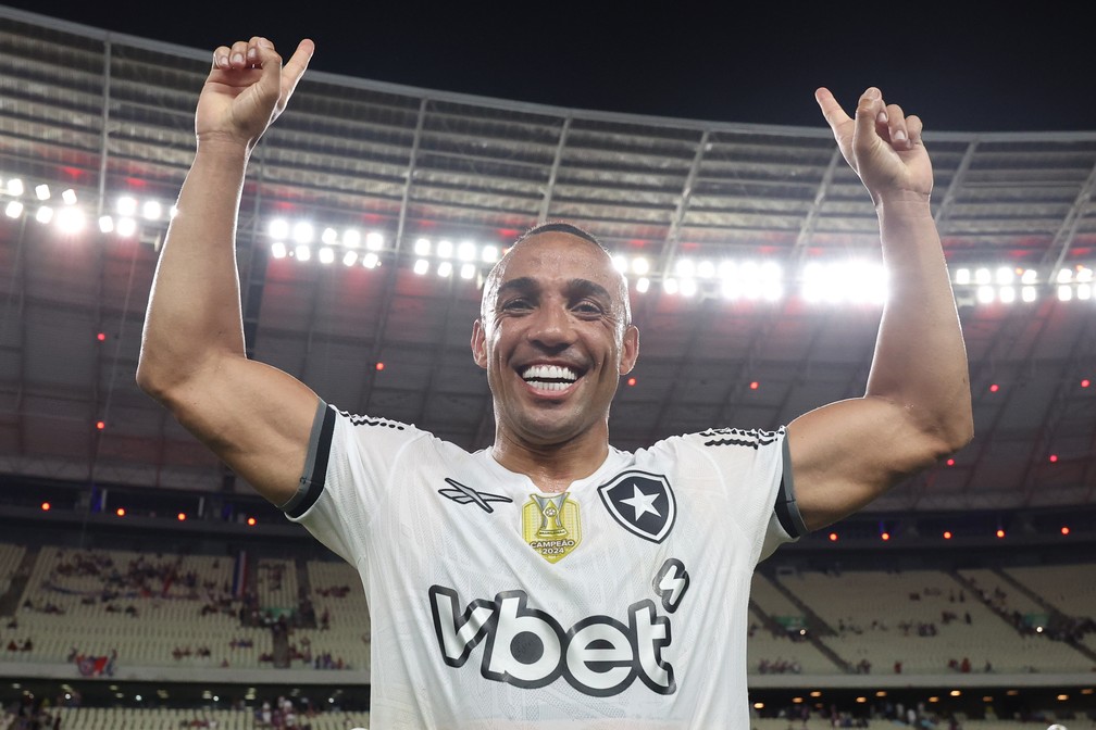 Marçal foi o autor de dois gols do Botafogo — Foto: Vítor Silva/Botafogo